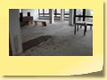 Arbeiten am Estrich