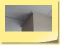 Nacharbeiten an der Decke