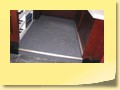Teppich im Bereich der Discothek