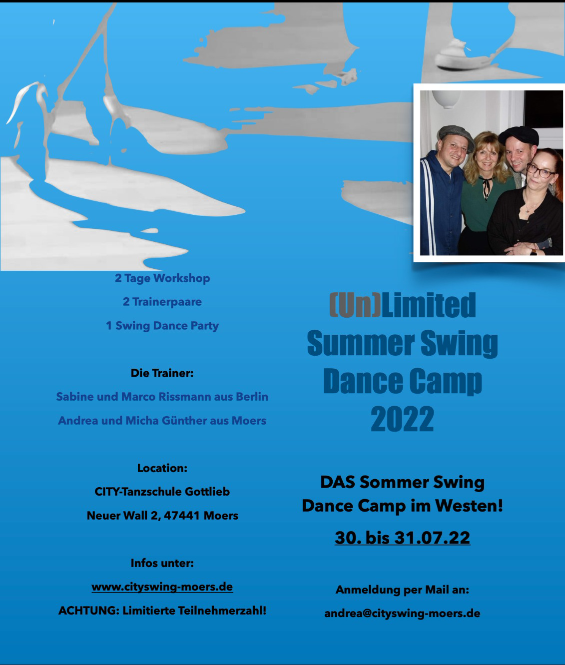 Summer Swing Dance Camp 2022